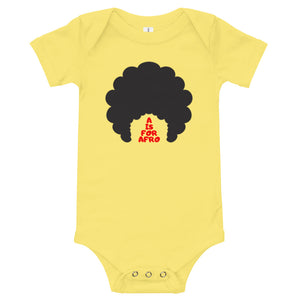 A is for Afro Onesie